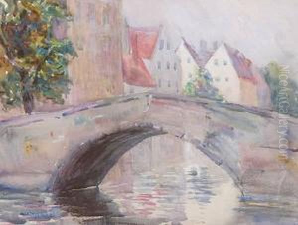 Town View With Bridge - view 1