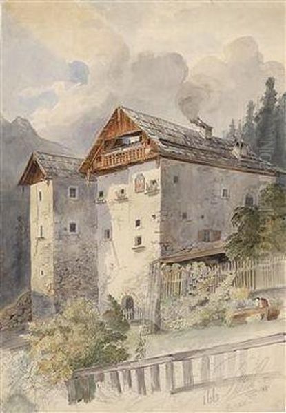Alte Hauser In Hallstadt - view 1