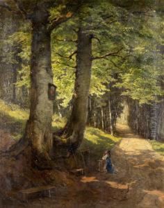 "andacht Im Wald" by Leopold Munsch