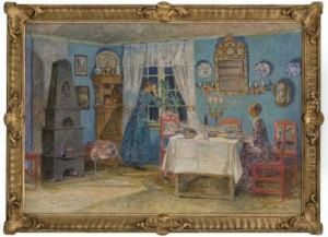 Isn't He Coming Soon? by Gerhard Munthe