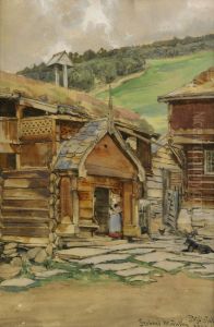 Bjolstad by Gerhard Munthe