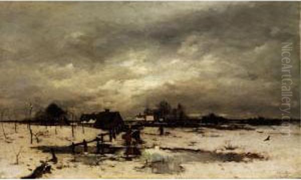 Abendliche Winterlandschaft - view 1