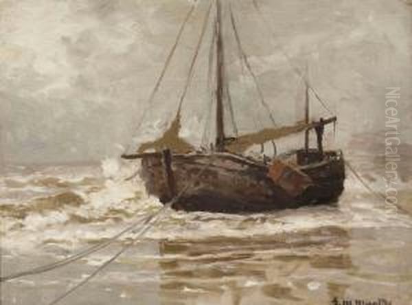 A Bomschuit On The Beach - view 1