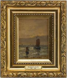 Segelbat Vidstrand by Gerhard Arij Ludwig Morgenstje Munthe