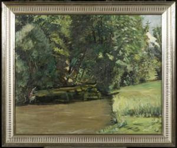 Landscape With Forest And Pond. - view 1