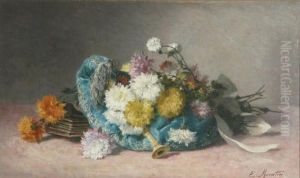 Stilleben Mit Erbluhten Sommerblumen