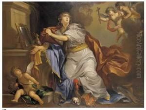 La Conversione Della Maddalena by Domenico Maria Muratori