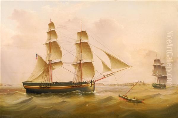 The Ship Maxwell Offthe Coast - view 1