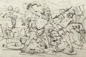 Heldentat Des Herkules. by Christoph Murer