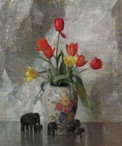 Elephants & Tulips by Hermann Dudley Murphy