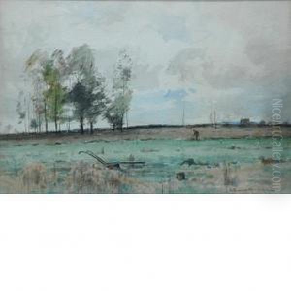 Sower In Landscape - view 1