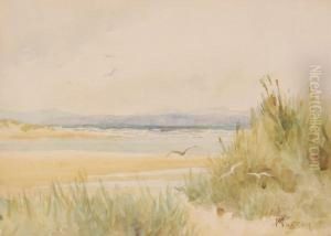 Beach Scene by Alexander Henry Hallam Murray