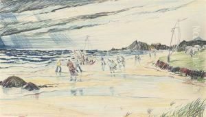 An Approaching Squall by Charles Murray