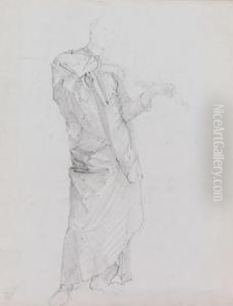 Figure Study With Violin - view 1
