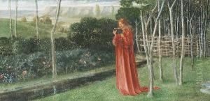 A Garden By The Sea by Charles Fairfax Murray