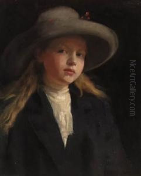Portrait Of A Young Girl, Bust-length - view 1