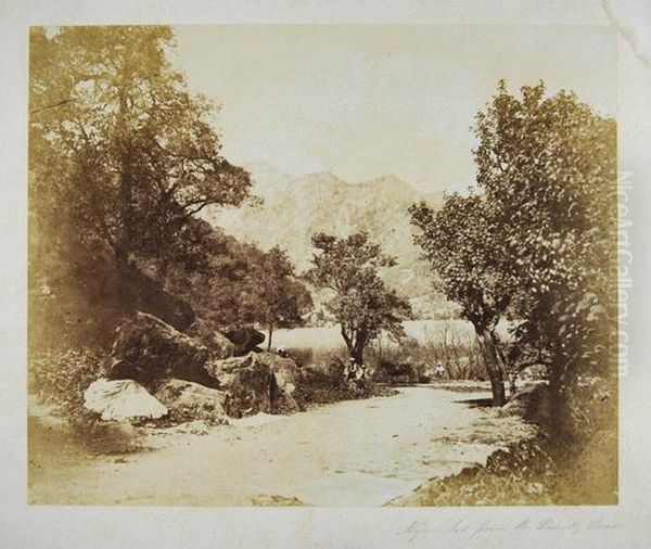 Nynee Tal; Nynee Tal From The Bareilly Road; Kandahara Bagh - view 1