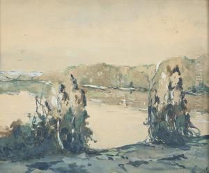 Seenlandschaft by Grigorij Musatov