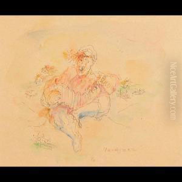 Man With A Garmoshka - view 1