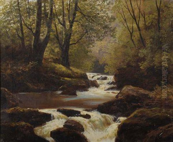 Paesaggio Con Torrente - view 1
