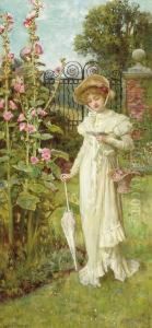A Lady Of Fashion by Francis Sydney Muschamp