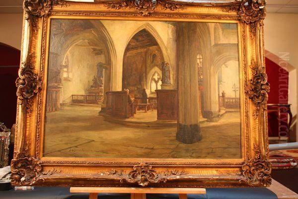 Interieur D'eglise Bretonne - view 1