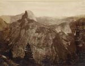 The High Sierra From Glacier Rock by Eadweard Muybridge