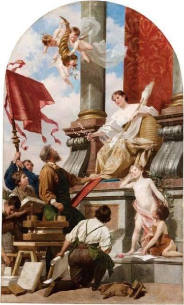 Allegoria Della Stampa - view 1