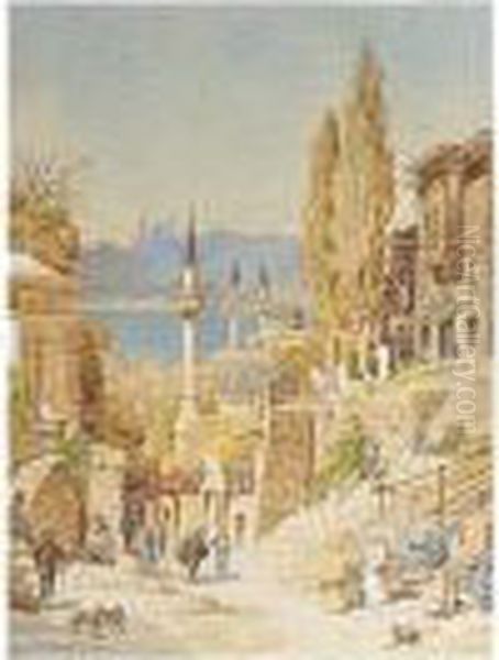 Scutari And The Bosphorus - view 1