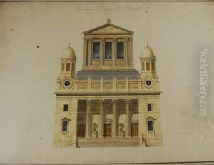 Elevation Of Design For A Church