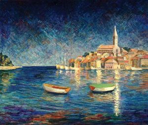 Bajkowe Rovinj (istria), 1988 by Czeslaw Mystkowski