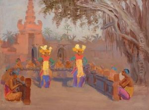 Temple Dance by Ceszlaw Mystkowsky