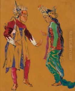 Two Balinese Dancers Two Balinese Dancers