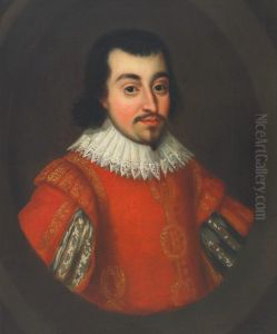Portrait Of General Monk (monck) by Daniel Mytens