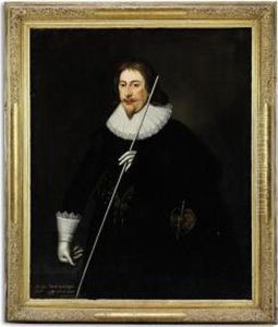 Portrait Of A Gentleman by Daniel Mytens