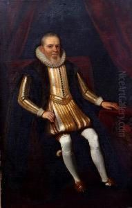 Portrait Of A Gentleman by Daniel Mytens