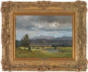Landschaft Mit Blick Auf Den Hochobir Landschaft Mit Blick Auf Den Hochobir