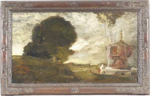 Landschaft Mit Badender - view 1