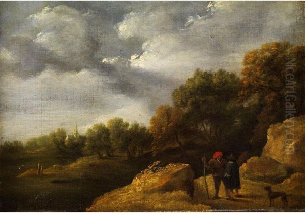 Wolkige Landschaft - view 1
