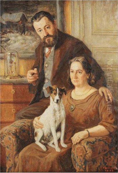 Double Portrait Of Reinier Ysebie And Rachel Van Overbeke (pseudonum Sasha Ivanov) - view 1