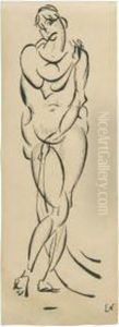 Untitled Standing Woman by Elie Nadelman