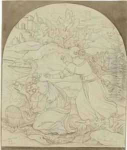 The Finding Of Moses by Gustav Heinrich Naeke
