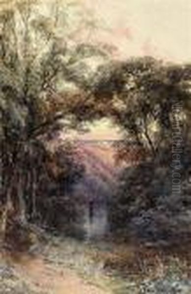 A Peaceful Stretch Of River In The Evening Light - view 1
