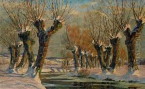 Winterlandschaft by Wilhelm Nagel