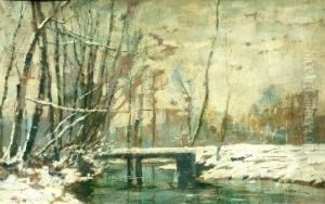 Winterlandschaft by Wilhelm Nagel