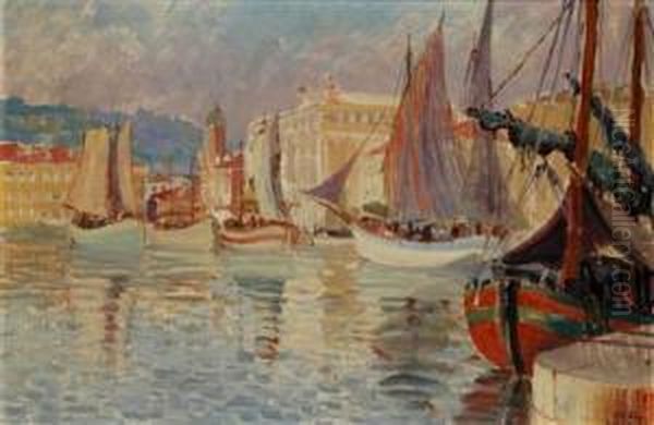 The Port In Rijeka - view 1