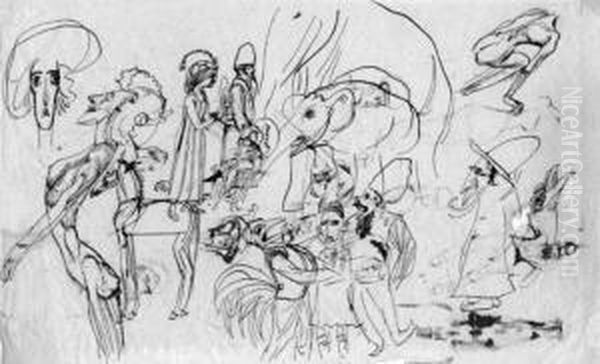Untitled (2-sided Drawing) - view 1