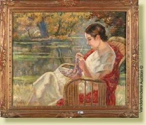 Au Jardin by Charles Naillod