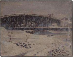 ''cottage Farm Bridge Never Again'' by Kanji Nakamura