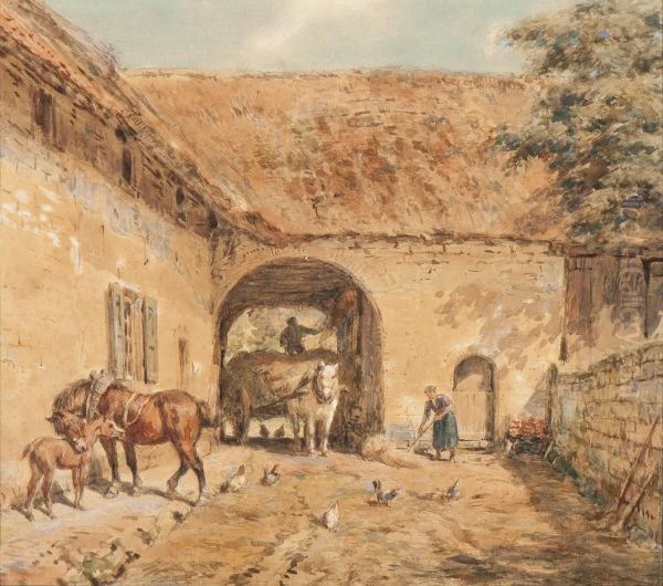 The Loading Of The Hay - view 1